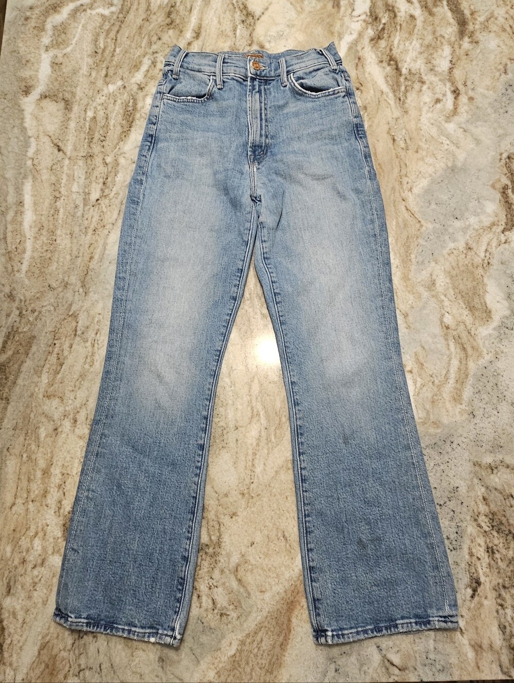 size 25 MOTHER Hustler Ankle Wash: Scenic Route